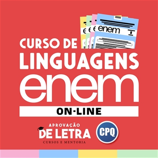 LINGUAGENS ENEM - ON-LINE (AULAS GRAVADAS)