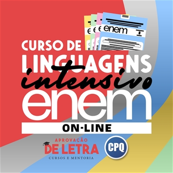 LINGUAGENS INTENSIVO ENEM - ON-LINE (AULAS GRAVADAS)